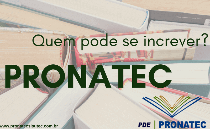 Inscrições Pronatec 2019 – Tutorial Como Fazer a Inscrição