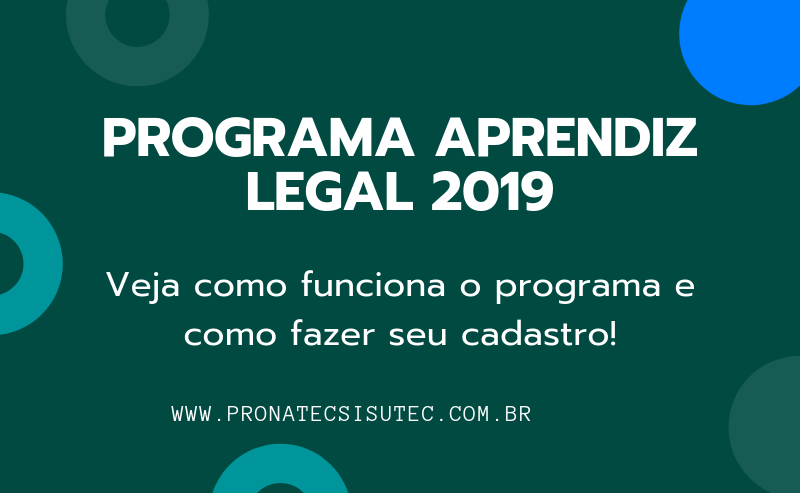 Programa Aprendiz Legal 2019
